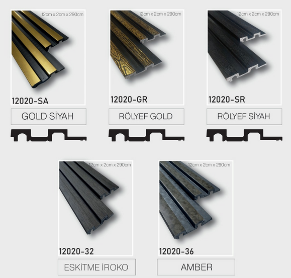 PVC Lambri PVC Duvar Paneli